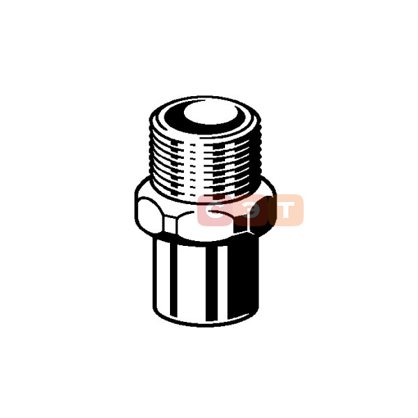 Муфта-пайка с наружной резьбой  15 х 3/4" (модель 94243G )